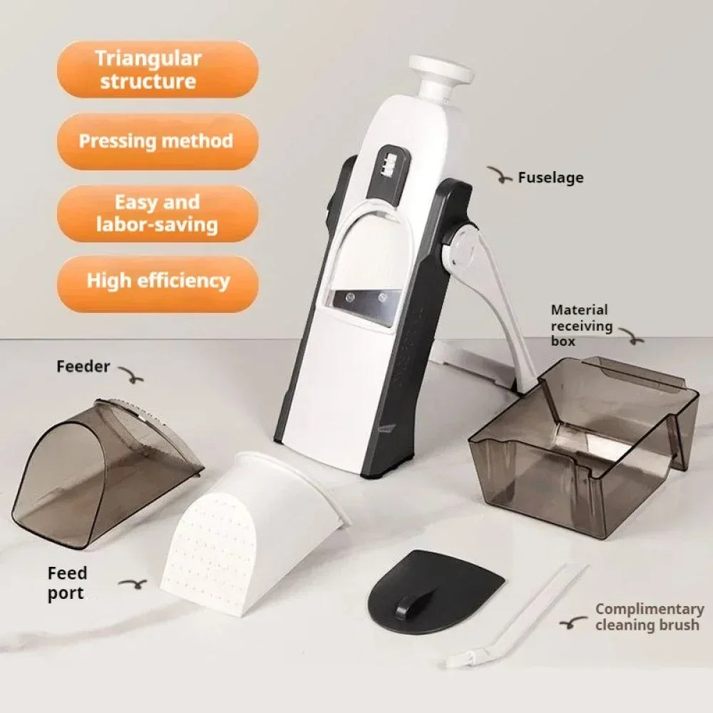 Manual Slicer Vegetable Cutter Vegetable Fruit Food Chopper Cutter Multifunction Adjustable Kitchen Accessories Home Gadgets