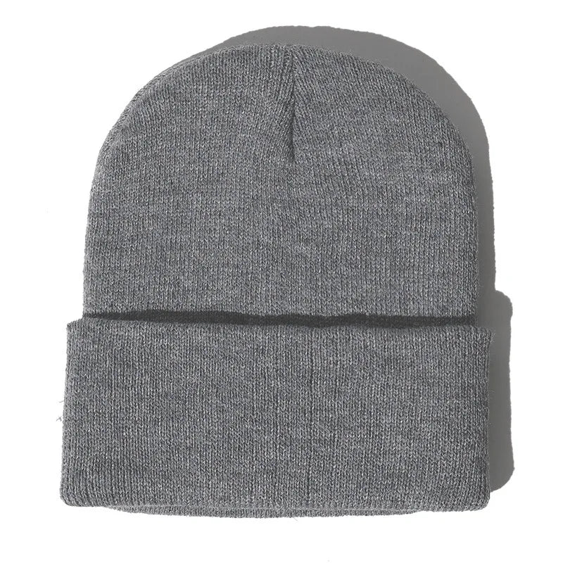 Winter Hats Unisex New Beanies Hat Knitted Solid Cap For Women Men Autumn Female Beanie Warmer Bonnet Men Casual Cap Wholesale