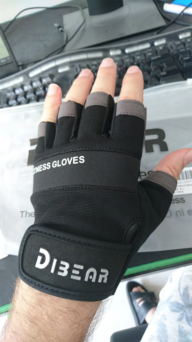 Weightlifting Gym Gloves Dumbbell Bodybuilding Training Fitness Yoga Crossfit Workout Riding