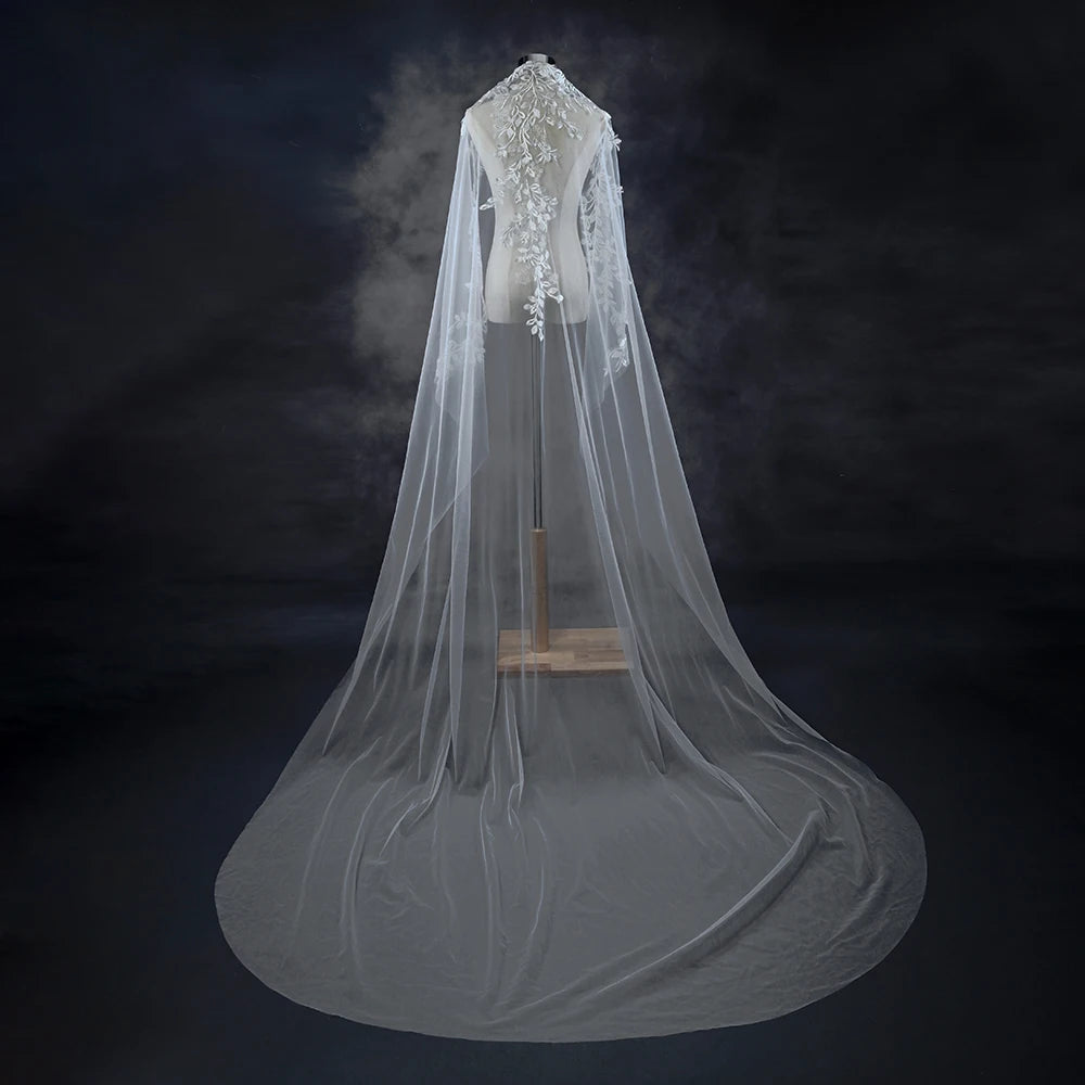 Wedding Bridal Veil Long 1 Layer Veil with Comb Elegant Wedding Accessories Velos De Novia voile de mariee VP115