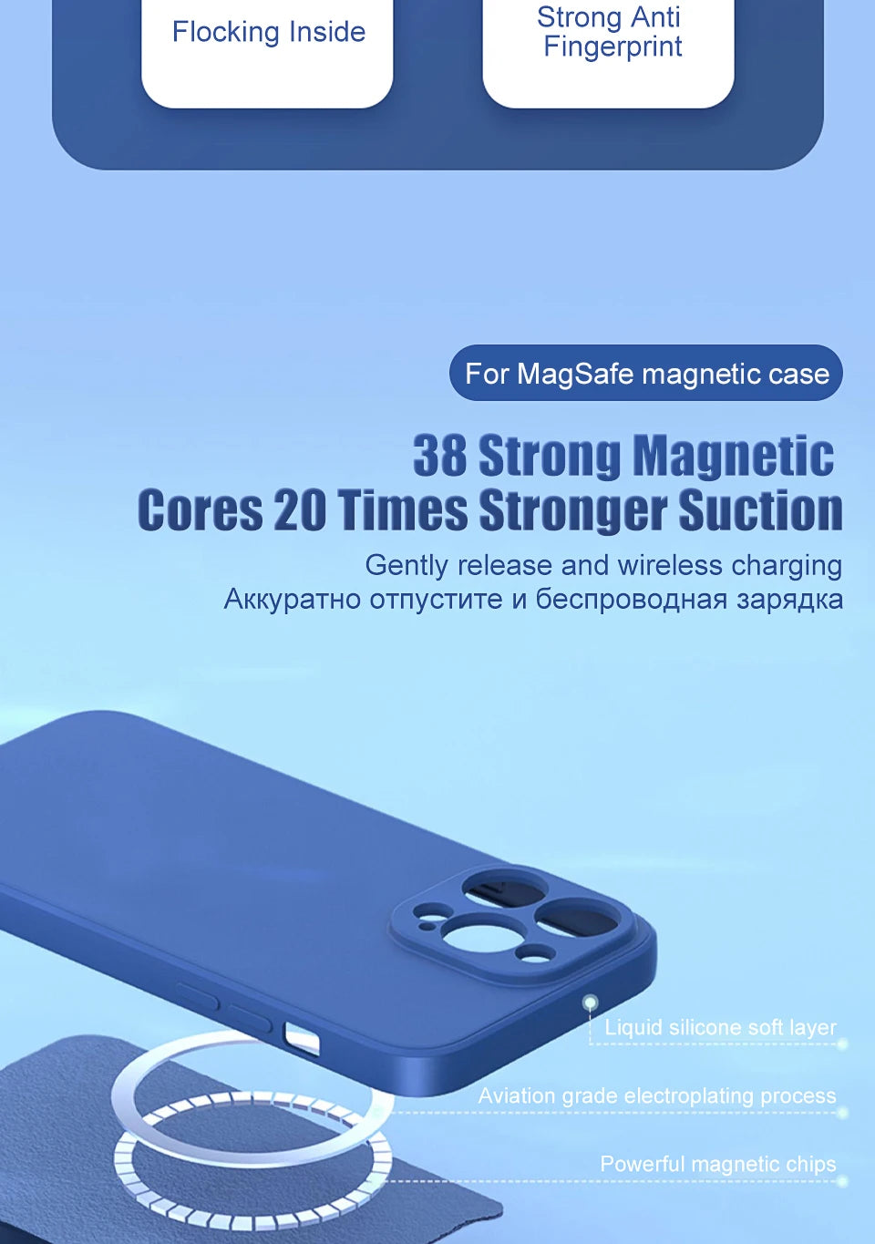 Original For Magsafe Magnetic Case For iPhone 15 14 13 12 11 Pro Max Mini X XR XS 8 Plus Liquid Silicone Wireless Charge Cover