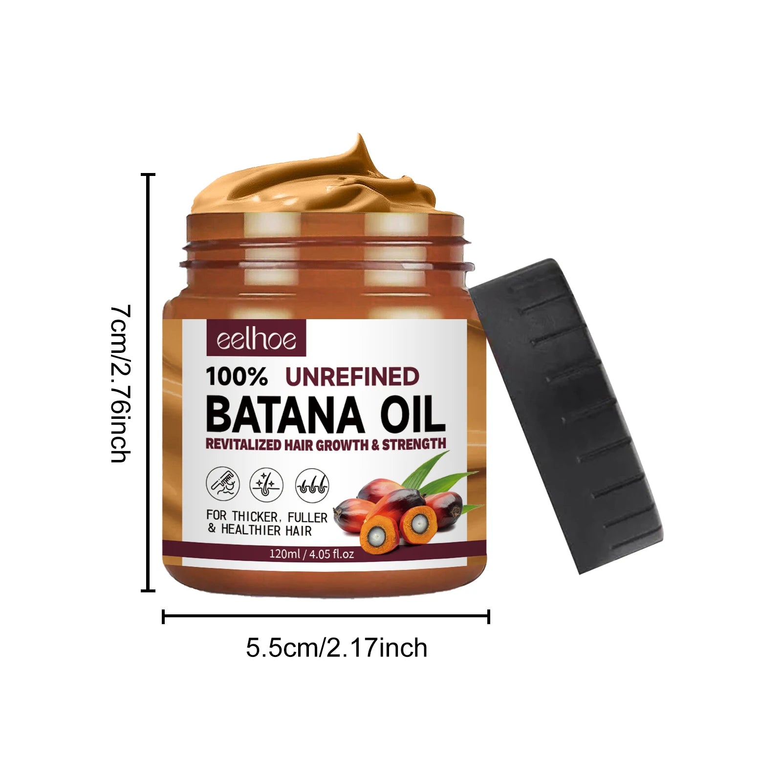 Batana Oil Hair Conditioner Improving Dry And Frizzy Hair Smooth Fluffy Thick Moisturizing And Nourish Scalp Hair Care Product