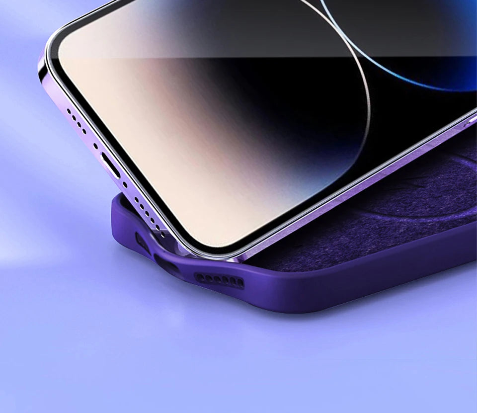 Original For Magsafe Magnetic Case For iPhone 15 14 13 12 11 Pro Max Mini X XR XS 8 Plus Liquid Silicone Wireless Charge Cover