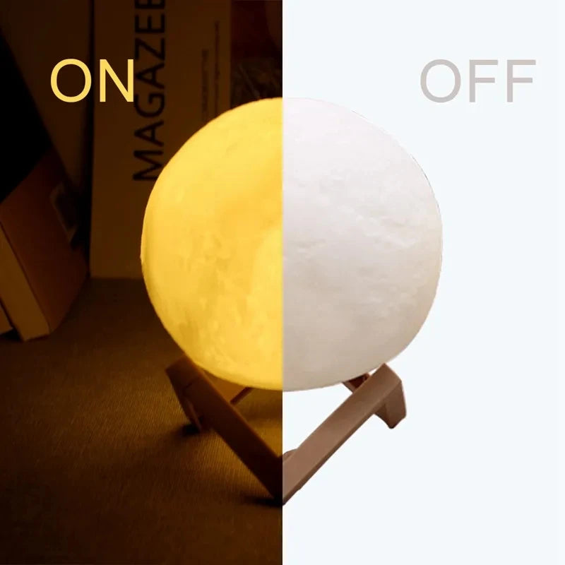 Moonlight Lamp Toy – Creative Bedside Night Light & Kids Gift (8 cm)