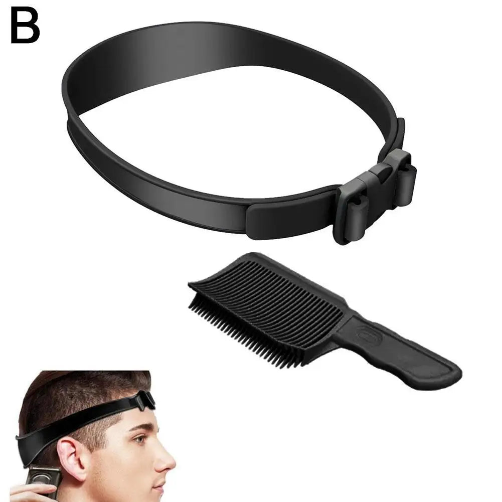 Fading Comb Professional Barber Clipper Blending Flat Top Hair Cutting Comb For Men Heat Resistant Fade Brush Salon Styling Tool