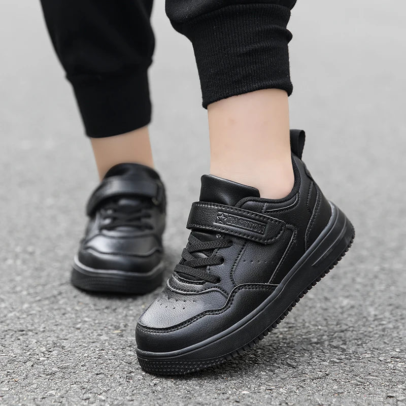 Children's Sneakers Kids Fashion White Sports Casual Shoes Boys Girls Non Slip Tennis Outdoor Comfortable Walking Footwear