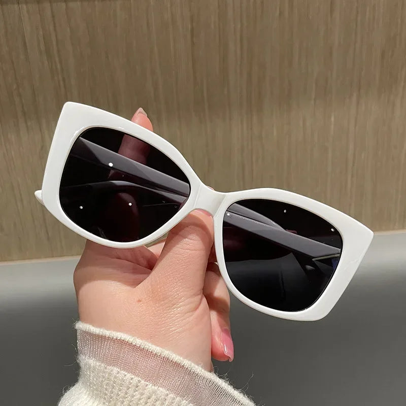 New Fashion Cat Eye Sunglasses Female Luxury Brand Designer Sun Glasses for Women Travelling Sun Shades Glasses High Definition