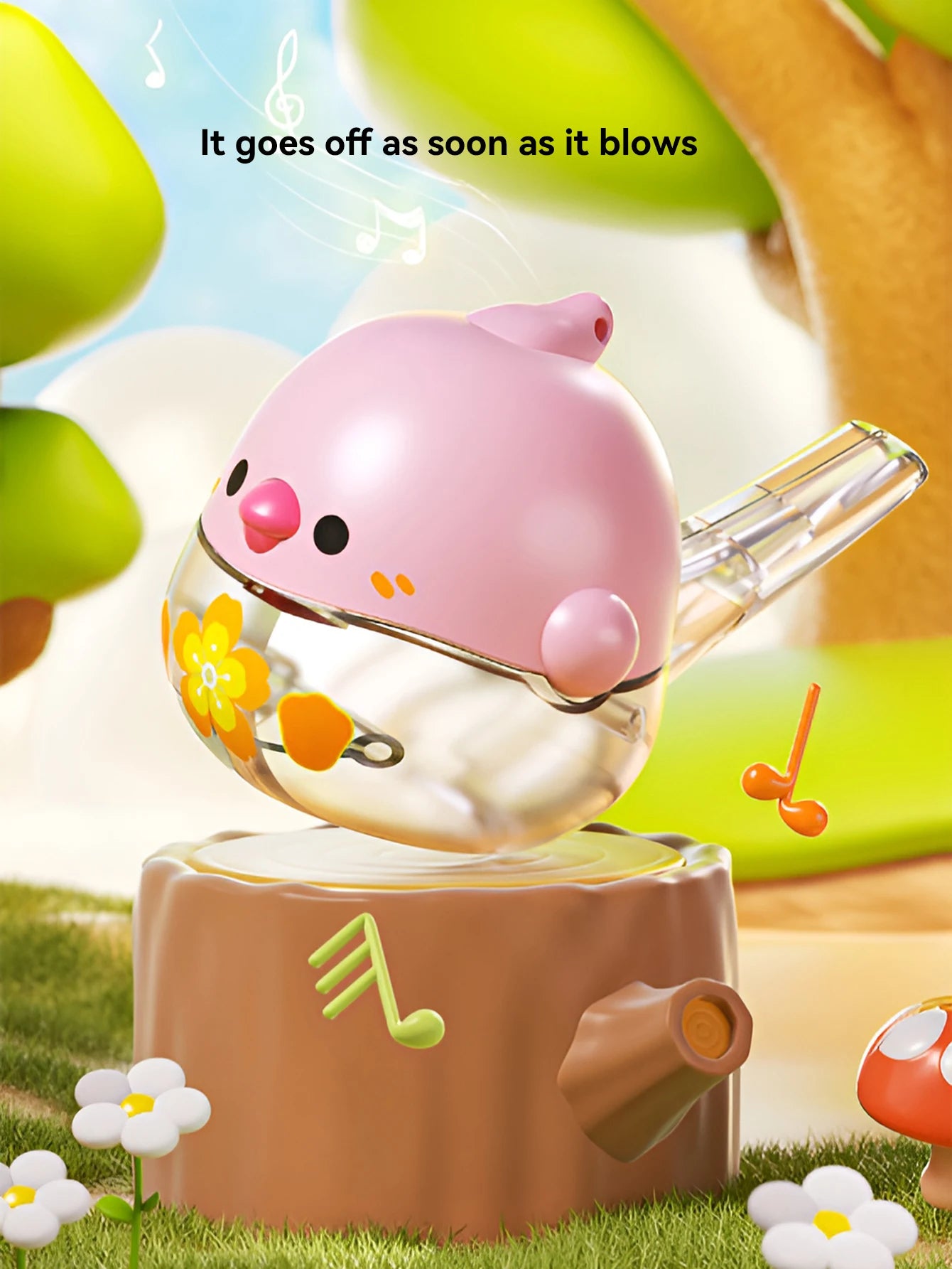 Children's toy mini whistle blow music water instrument