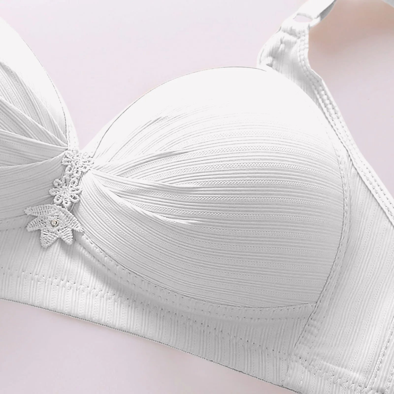 Comfortable Womens Bra Thin Molded Cup Support Underwear Sexy Lingerie Soft Comfort Everyday Wear Seamless Design Fabric