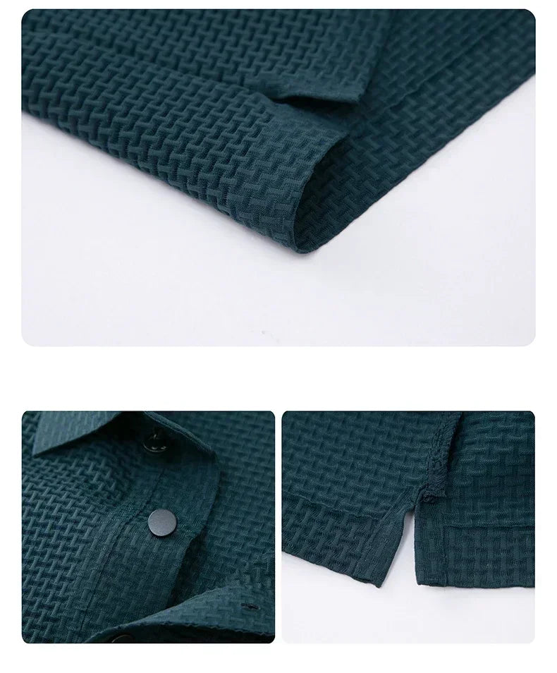Business Casual Sweat-absorbing Top Brand Clothes Summer New Men's Short Sleeve T-shirt Ice Silk Cool and Breathable POLO Shirt