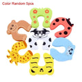 2/5pcs Baby Safety Door Stopper Anti-pinch Hand Cartoon Animal Door Block Thick Child Security Protection Lock Finger Protector