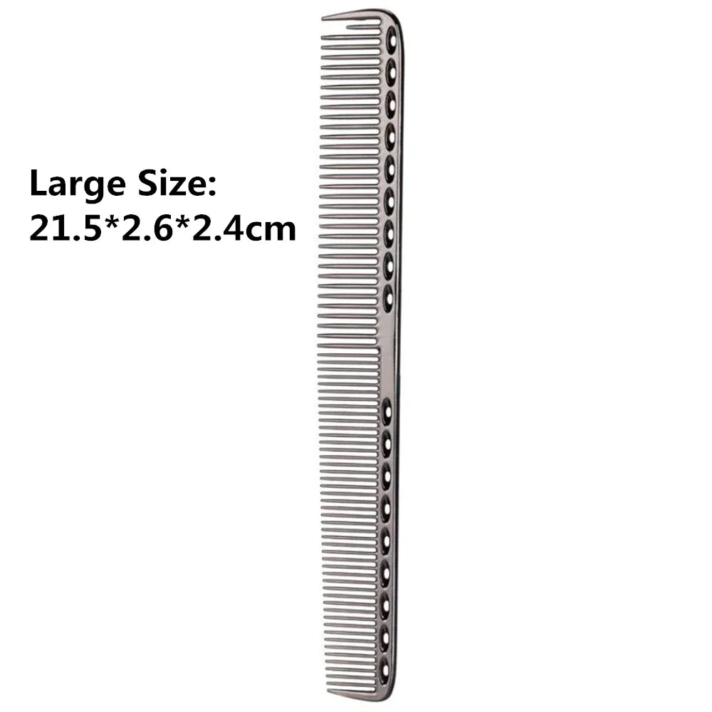 Space Aluminuml Hair Comb Pro Hairdressing Combs Расческа Для Волос Hair Cutting Dying Hair Brush Barber Tools Salon Accessaries