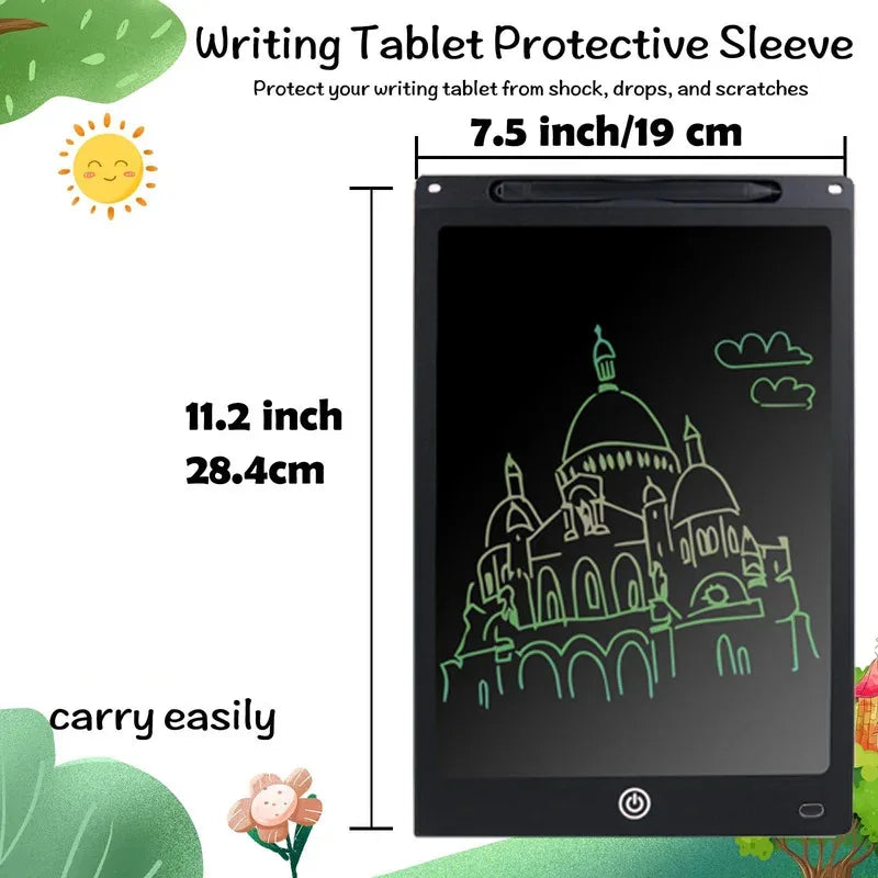 12 Inch Electronic Drawing Board(Brightness Increase By20%o), Writing Tablet For Kids,Colorful Screen Doodle Board