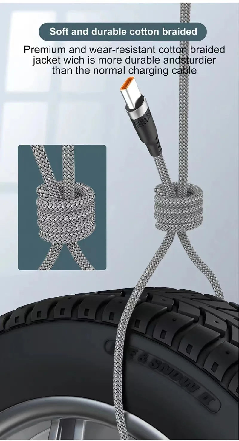 USB Type-C Extended  3M 5M 8-Meter Android Micro USB Fast Charging Cable For Huawei Xiaomi Vivo Oppo And Leeco Phone Data C