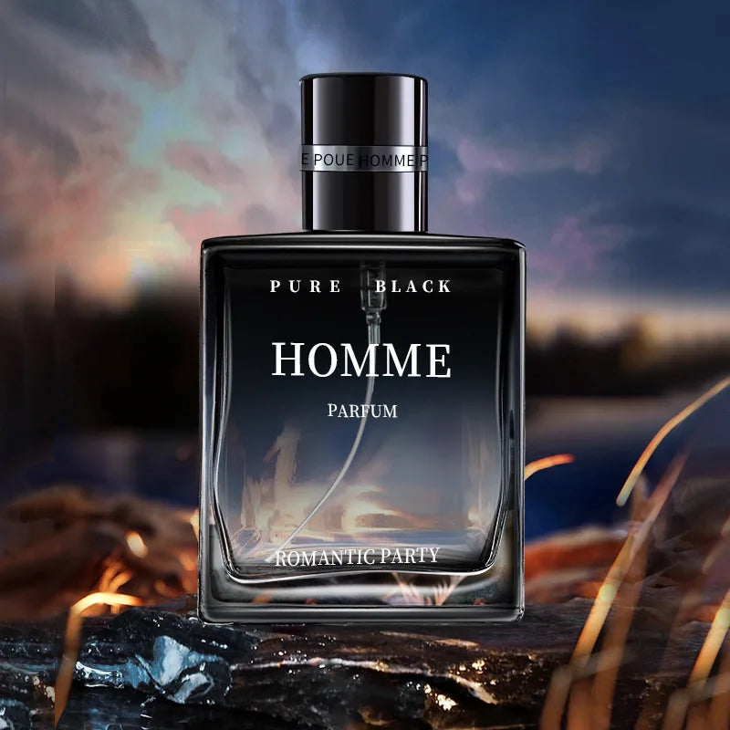 Man Perfumes Classic Pure BLUE Black EAU DE PARFUM Pheromone Perfume Azure Fragrance Body Spray for Men Gentlemen Attract Women