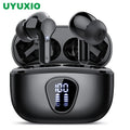 Wireless Ear Buds BT5.4 with LED Display IP7 Earphones HiFi Stereo Earbuds ENC Noise Cancelling Headphones with 48H Play Time