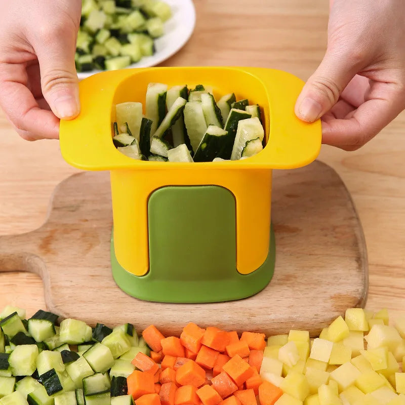 French Fries Cutter Multifunctional Cucumber Potato Slicer Household Hand Pressure Onion Dicer Kitchen Tools Vegetable Chopper