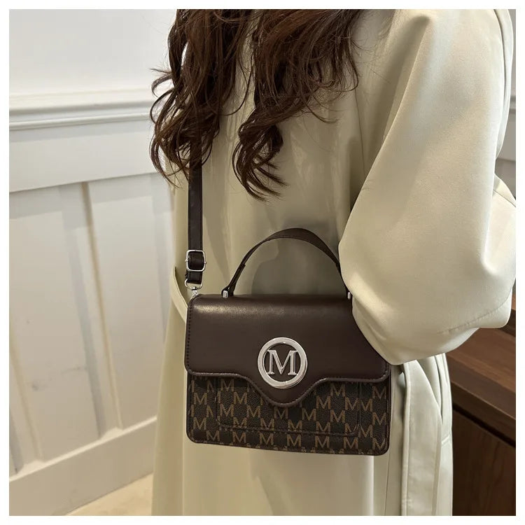 2025 Women's Bag Large Capacity Handbag Women's Bag New Women's Bags Texture Single Shoulder Big Bag Mom's Bags