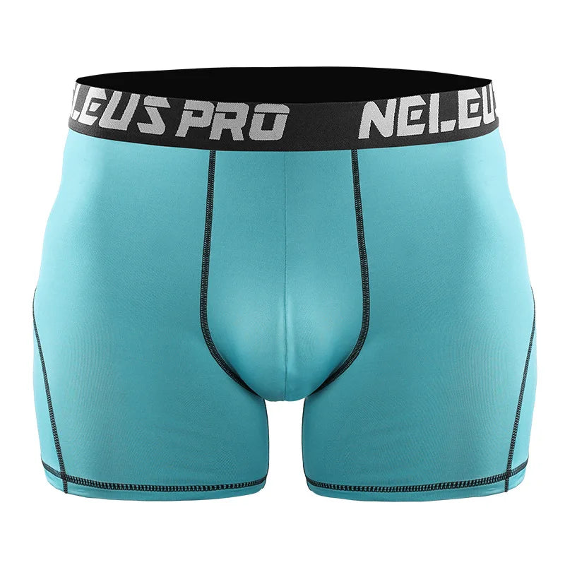 Men Compression Shorts Sport Gym Shorts Male Training Running Leggings Crossfit Tights Fitness Basketball Shorts Man Sportswear