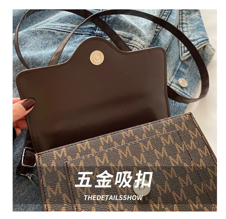 2025 Women's Bag Large Capacity Handbag Women's Bag New Women's Bags Texture Single Shoulder Big Bag Mom's Bags