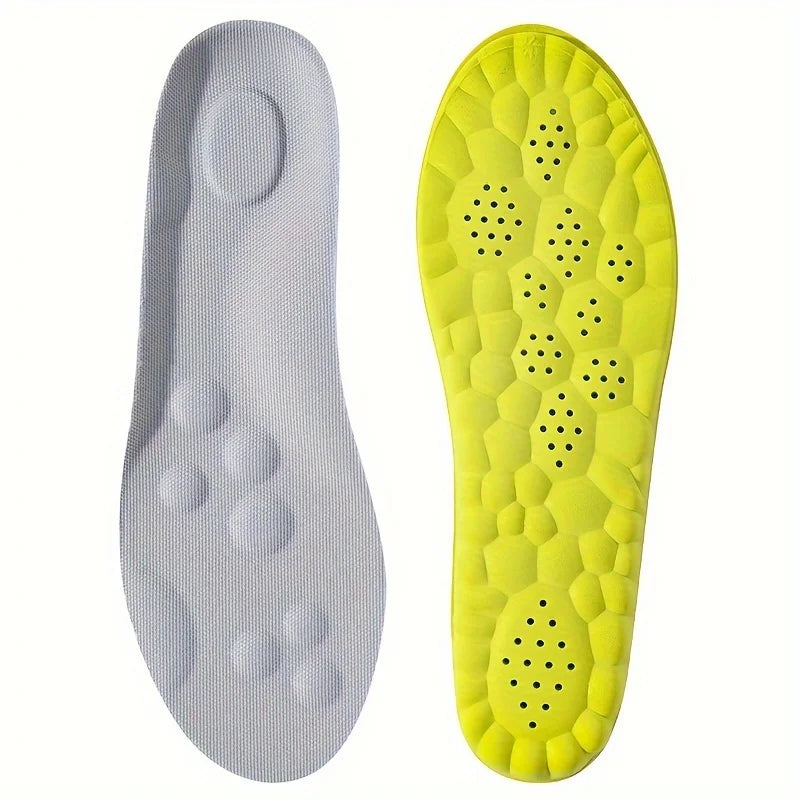 Elastic Sport Insoles – Breathable Arch Support Cushion Pads
