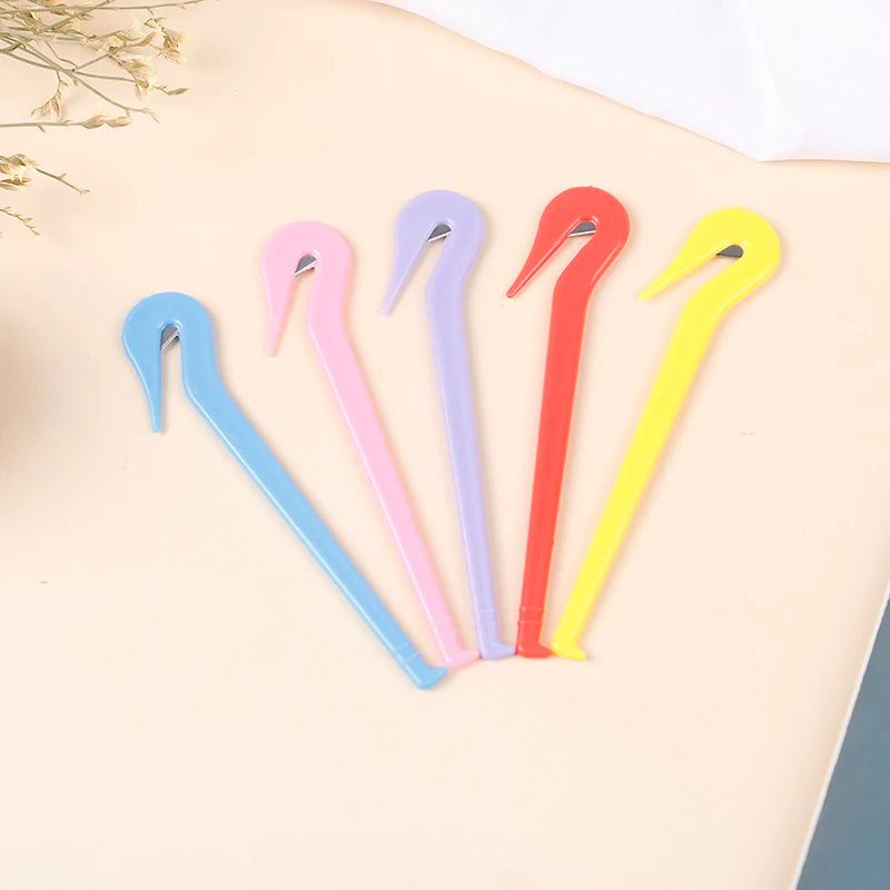 5Pcs Hair Bands Rubber Cutter Girls DIY Styling Headwear Band Cutting Tool
