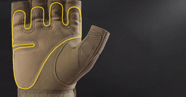 Tactical Gloves Cycling Men Women Half Finger Hard Shell Gloves Spring Summer Training Combat Protection Motorcycle Gloves Climb