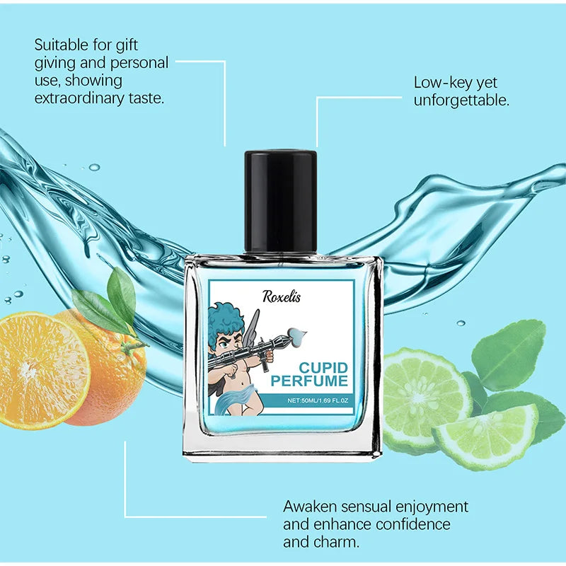 Cupid Cologne Perfume Pheromone Fragrance Spray of Man to Attract Women,Seductive Flirting Scent Female Dating,Angel Body Mist