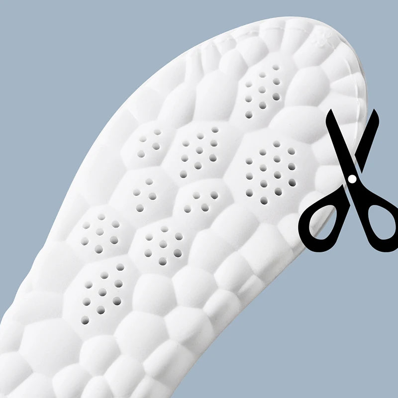 Elastic Sport Insoles – Breathable Arch Support Cushion Pads