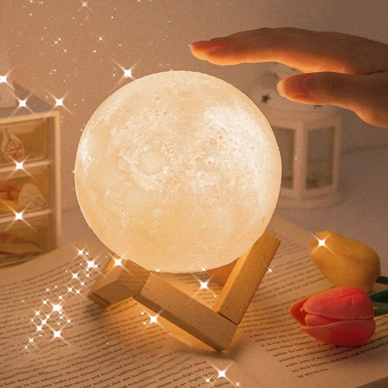 Moonlight Lamp Toy – Creative Bedside Night Light & Kids Gift (8 cm)