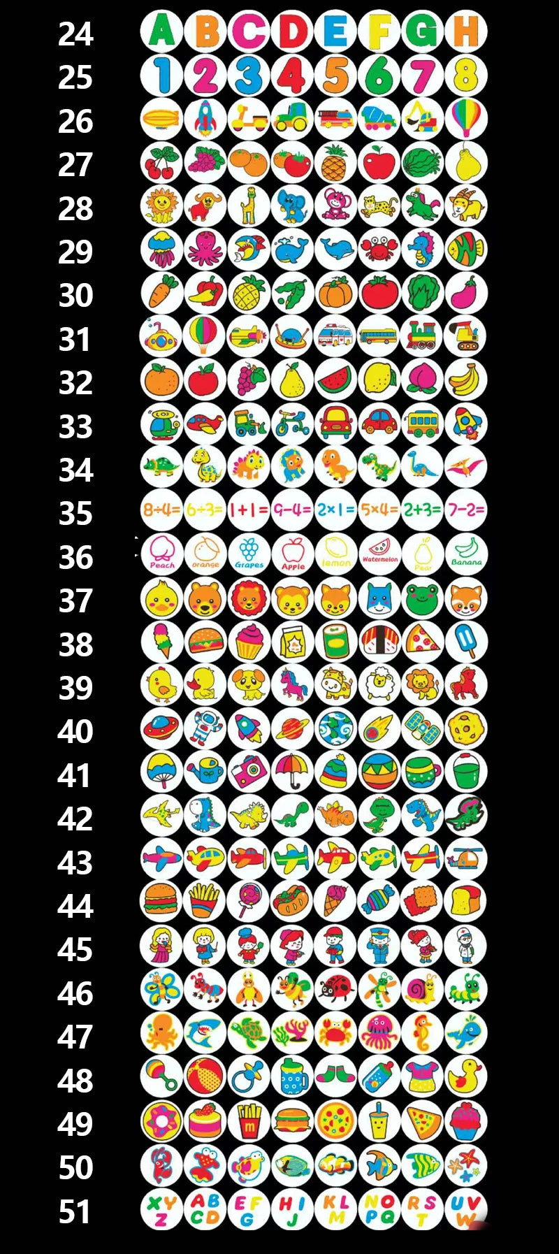 Kids Projector Flashlight with 10 Cards 80 Images Cartoon Night Light Projector Toy for Kids Bedtime Story Education Gift