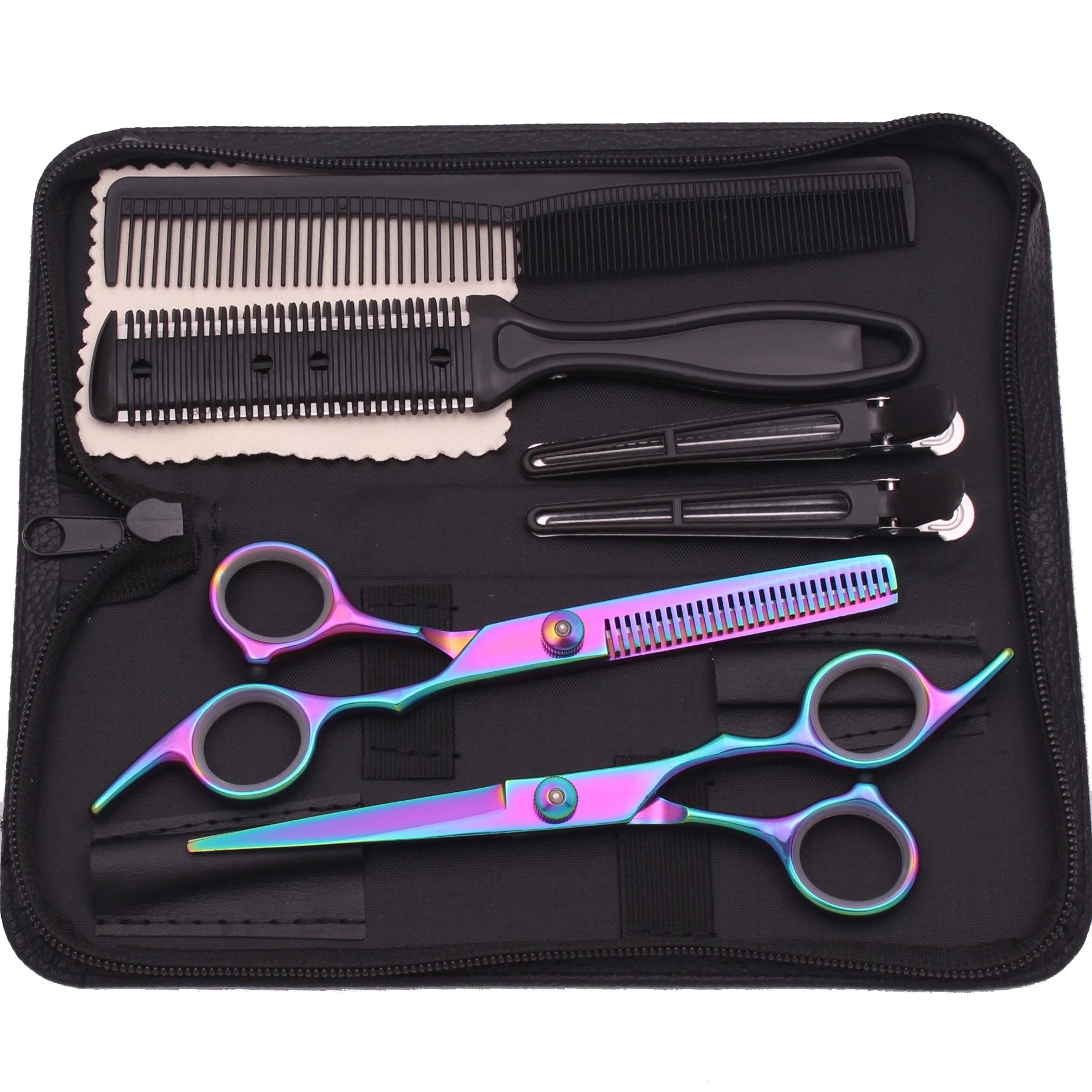 6” Professional Hair Scissors Set – Cutting & Thinning Shears, Japanese Steel
