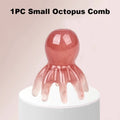 Octopus Massage Comb 8/14 Tooth Resin  Korean Hair Care Acupressure Stress Relief Anti-Hair Loss Portable Head Massager for Home