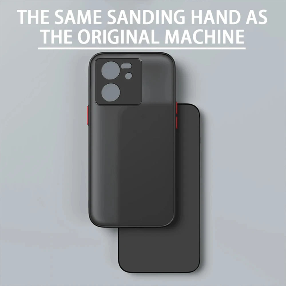 Shockproof Armor Case For Xiaomi 13T Pro 12 11 Lite 5G NE Lens Protector Silicone Cover For Xiaomi 11T 12T 13T Pro Matte Cases