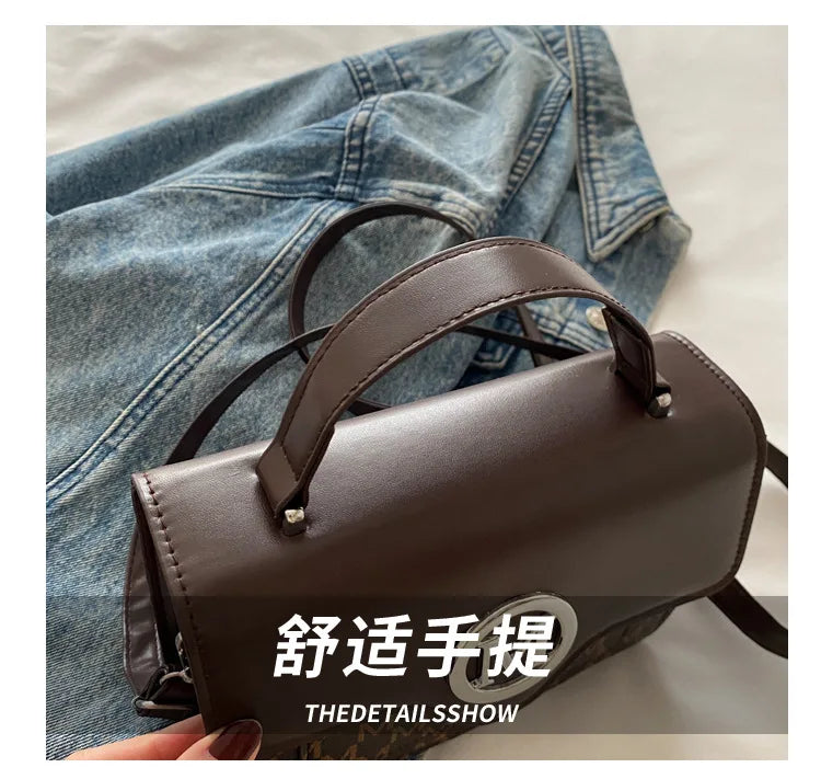 2025 Women's Bag Large Capacity Handbag Women's Bag New Women's Bags Texture Single Shoulder Big Bag Mom's Bags