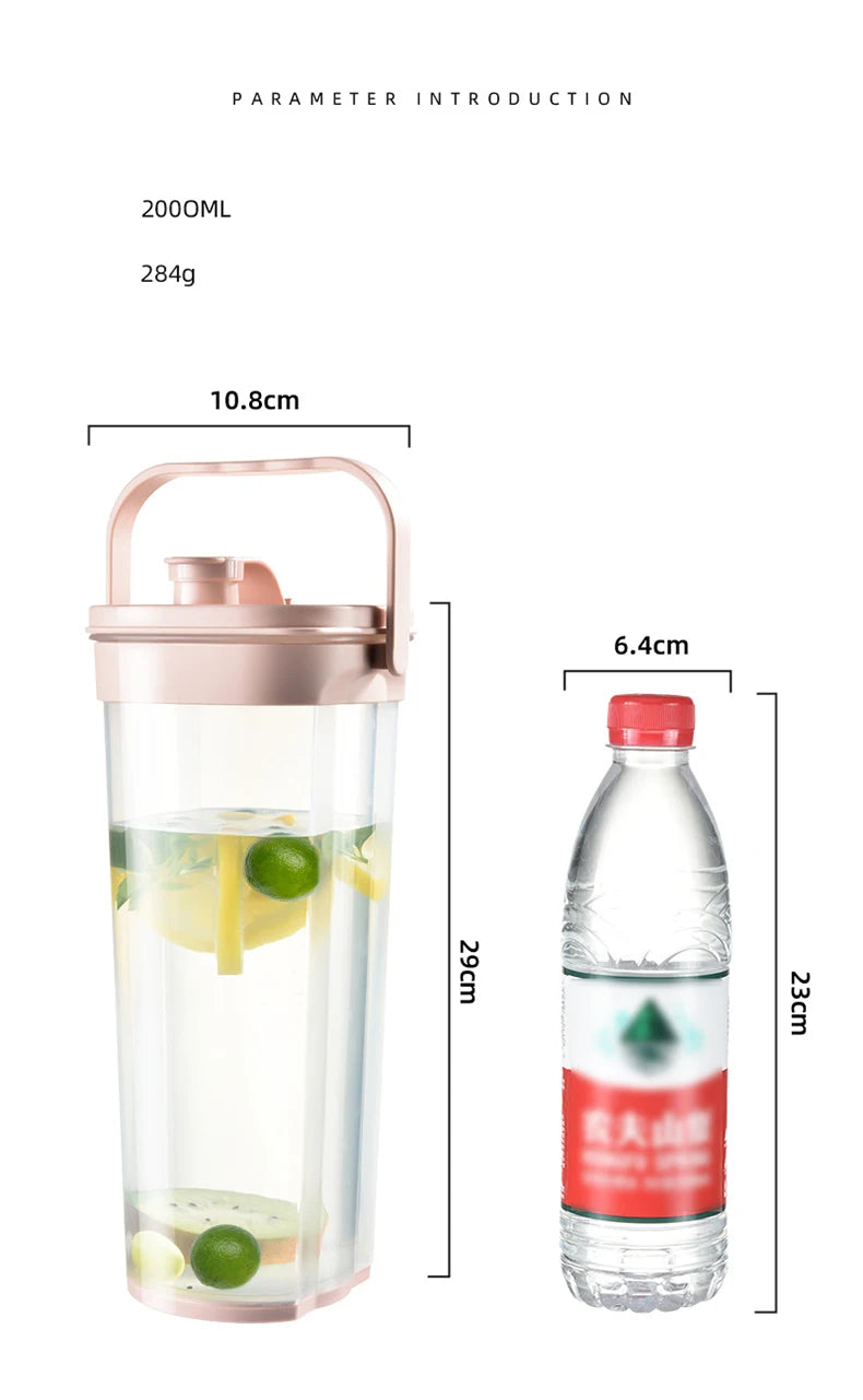 GIANXI Large Capacity Cold Water Pitcher Cold Kettle Refrigerator Iced Beverage Dispenser Refrig Plasticerator Family Living