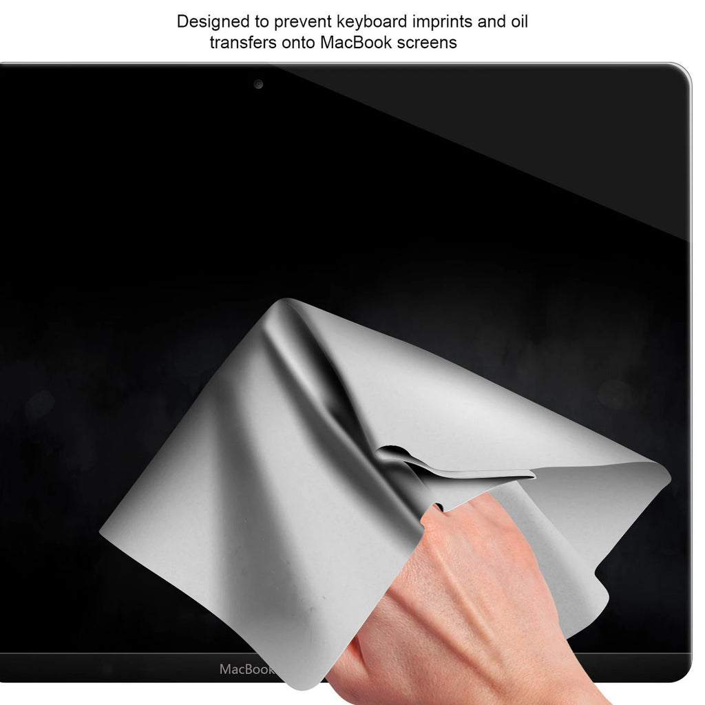 for MacBook Pro 13/15/16 Inch Microfiber Dustproof Laptop Screen Cleaning Cloth Protective Notebook Palm Keyboard Blanket Cover