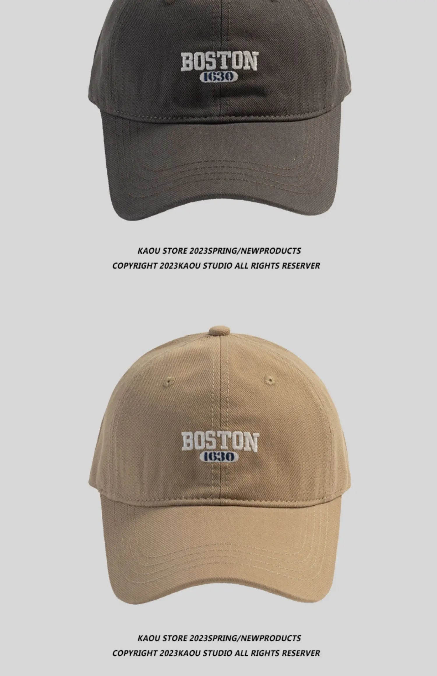 Hat Female Pink Ins Embroidered Peaked Cap Korean Style Versatile Curved Brim Trendy Men's Baseball Cap Spring and Autumn