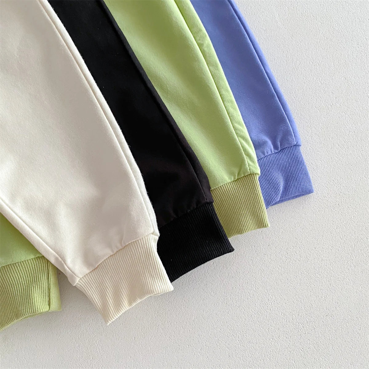 Cartoon Pattern Baby Girls And Boys Long Sleeve Suit Toddler Sweatshirts Outfits Spring Autumn Children's Clothes Tracksuits