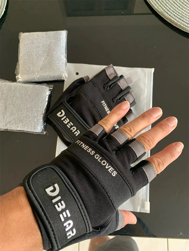 Weightlifting Gym Gloves Dumbbell Bodybuilding Training Fitness Yoga Crossfit Workout Riding