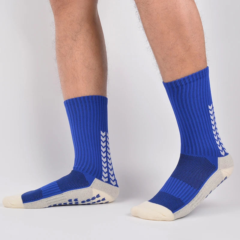 Sports Socks Anti-Slip Football Soccer Socks Thickened Breathable Football Socks Men Women Outdoor Running Cycling calcetines