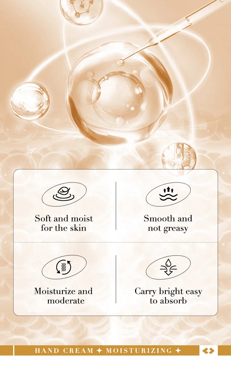 BIOAQUA White Rice Hand Cream Whitening Moisturizing Nourishing Anti-aging Handcream Hands Skin Care Products