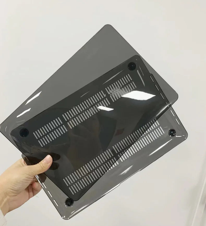 Laptop Case For Apple Macbook 13 13.6 Inch For M1 Chip Pro 13 A2338 Air 13 A2337 A2179 2022 M2 Air 13.6 Crystal Protective Cover
