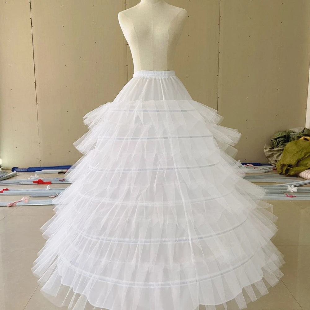 Ball Gown Hoops Wedding Accessories Petticoat Underskirt Slips Quinceanera Gown for Wedding Dress