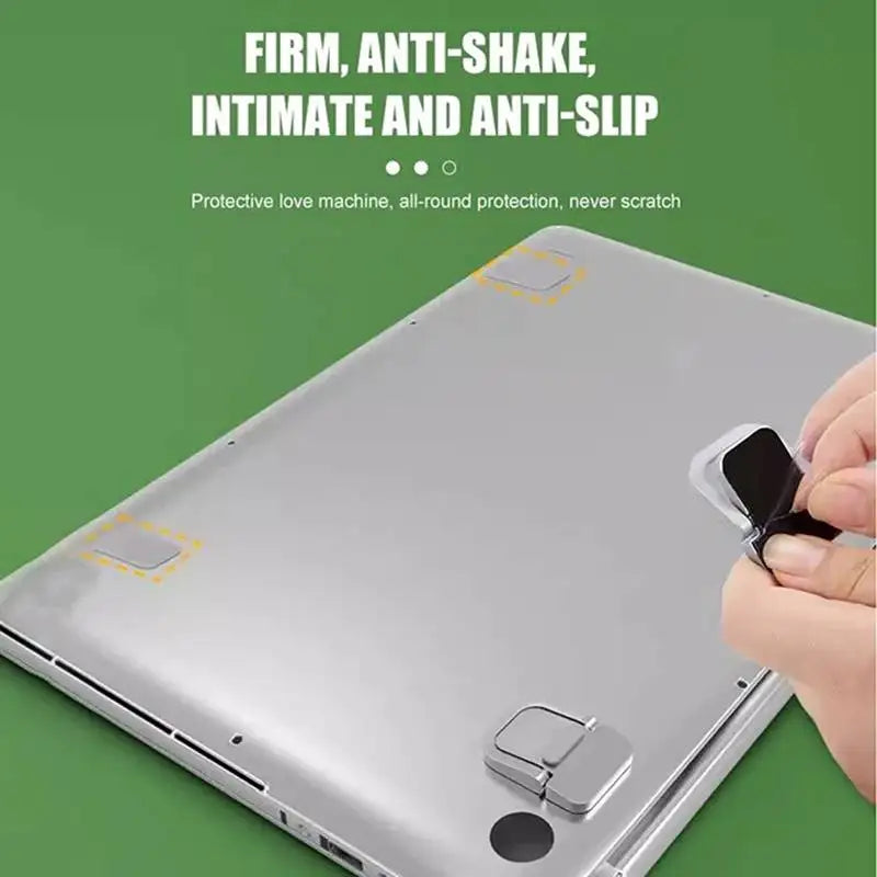 2PCS Mini Laptop Stand for Desk, Keyboard Stands, Portable Laptop Stand Foldable, Sleek Computer Notebook Holder