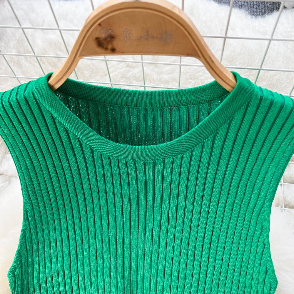 2025 Early Autumn Sexy Package Hips Ruffles Mini Dress Summer Fashion Y2K Knitted Bodycon Ladies Dress Korean Party Vestidos