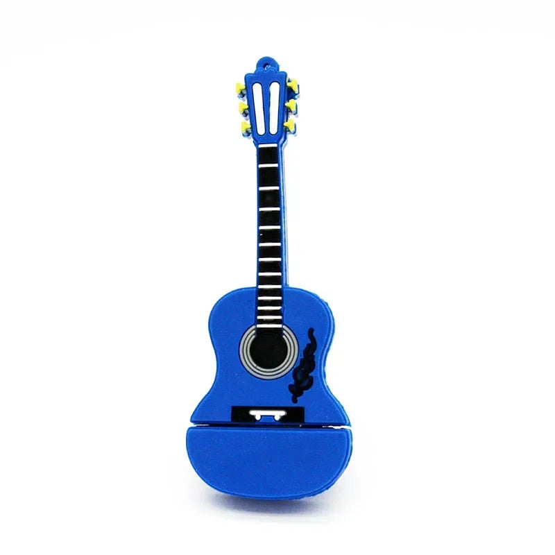 Cartoon Cle Usb Pendrive Guitar Piano Accordion USB Flash Drive  128GB 64GB 32GB 16GB 8GB 4GB USB 2.0 Memoria Stick Pen Drive