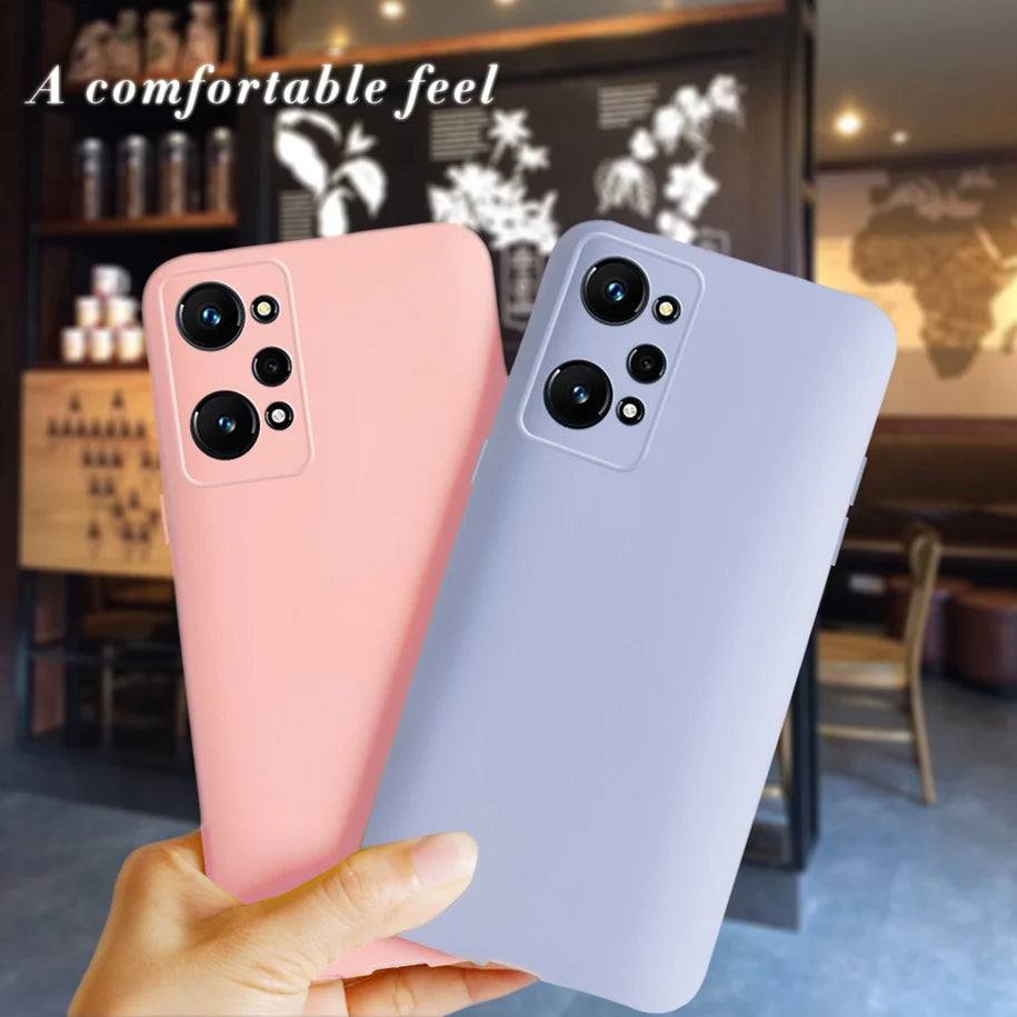 For Realme GT Neo 2 Case Silicone Matte Candy Color Soft TPU Phone Case For Realme GT Neo 3T Neo2 GT2 2022 Protector Cover Shell
