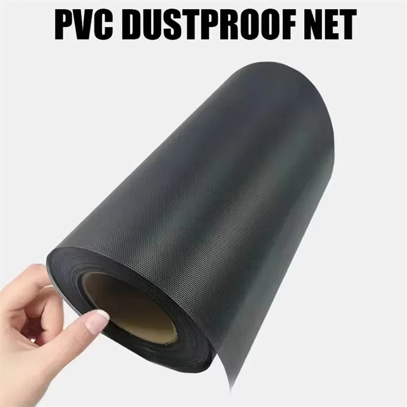 1M PC Chassis Cooling Dust Mesh PVC Net Guard Fan Cover Dust Filter Network Net Case Dustproof Net Cover for Computer