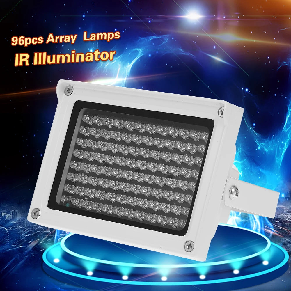 Photography Lamp 96 LEDS IR Illuminator Array Infrared Lamps Night Vision Outdoor Waterproof For CCTV Security Camera